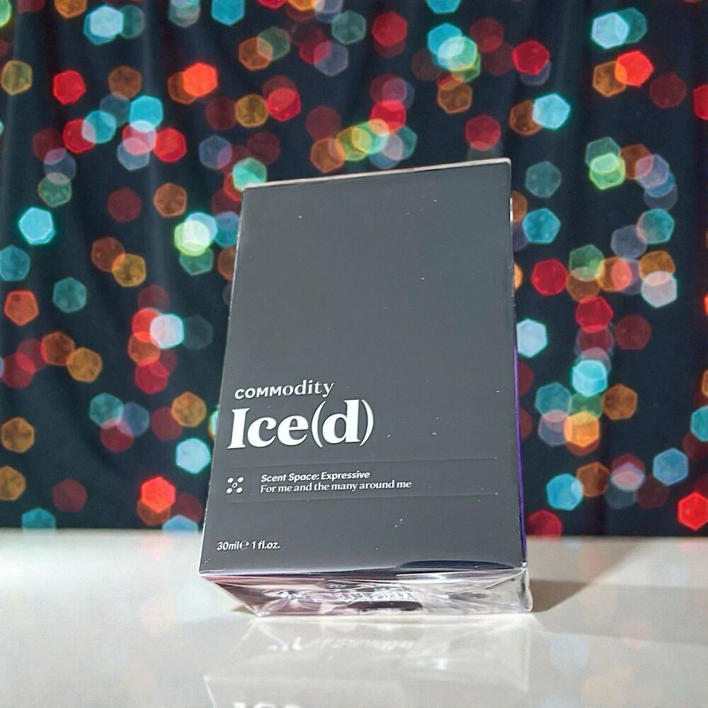 COMMODITY Ice(d) Scent Space: Expressive 1 fl oz/30ml Beam New In Sealed Box